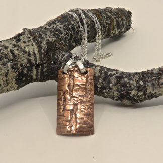 Earthy Bark Pendant