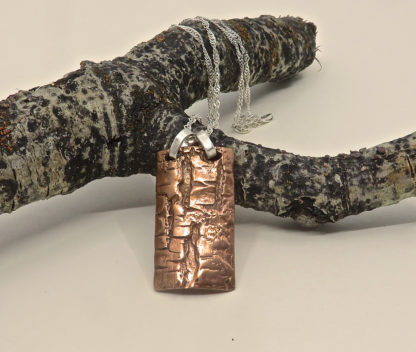Earthy Bark Pendant