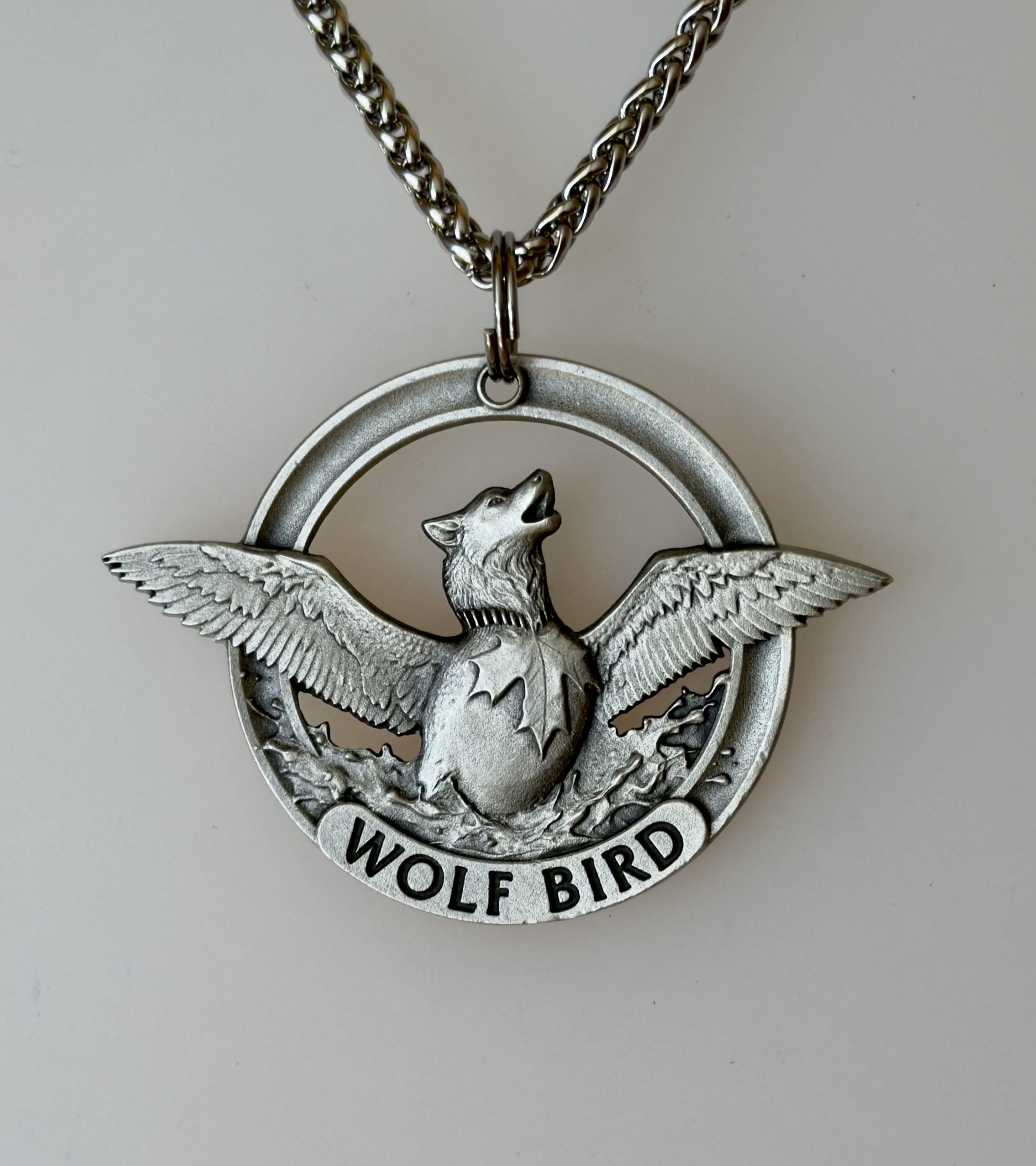 Wolf Bird Medallion