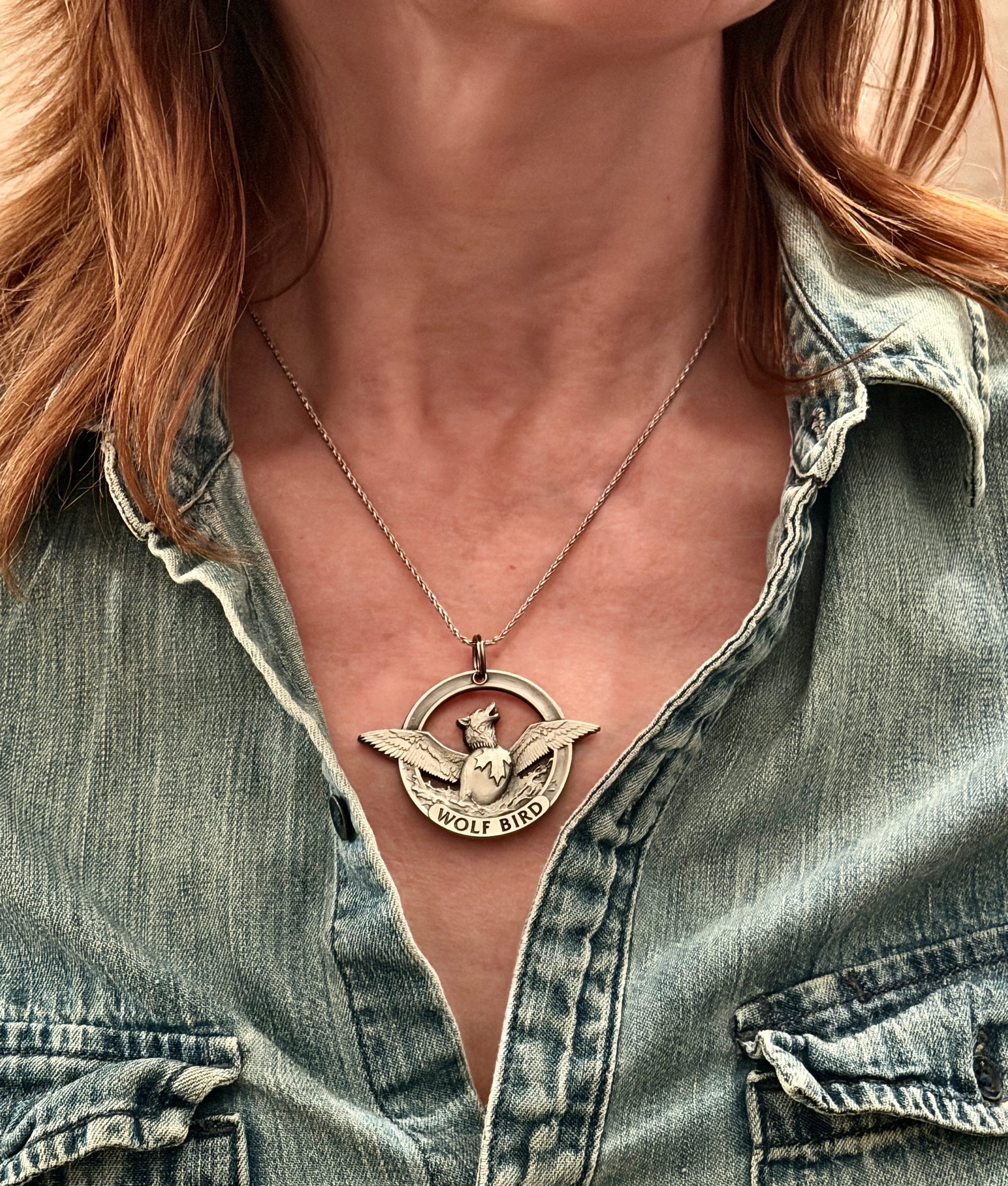 Wolf Bird Medallion - Image 4